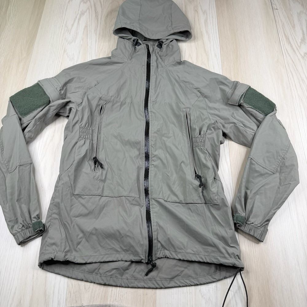 Orc Industries Level 5 L5 Soft Shell Jacket PCU Size M Medium W/ Hood Army